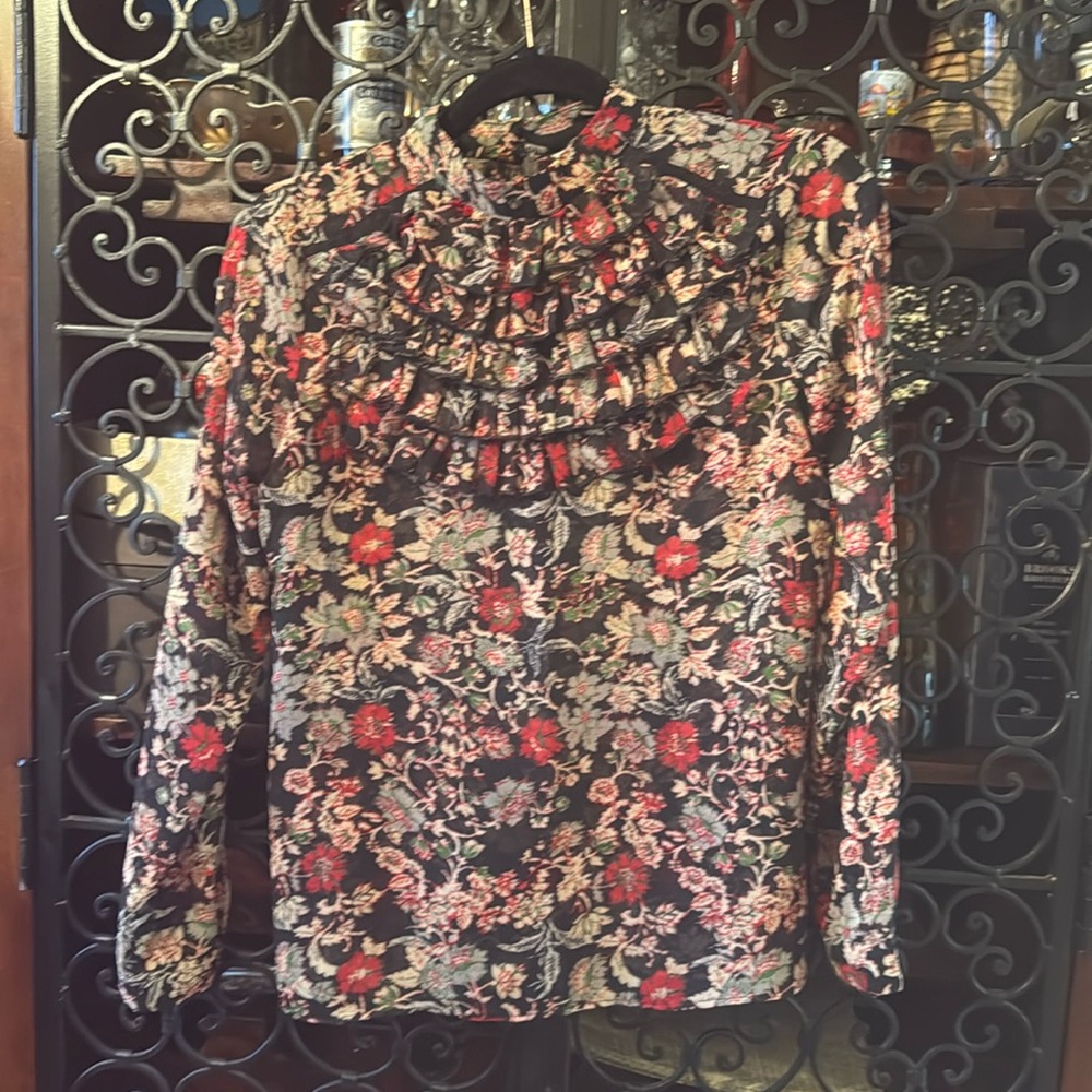 Zara top transparent S size